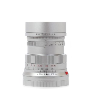 신품 Light lens Lab 50mm f2 Rigid-SP II Silver